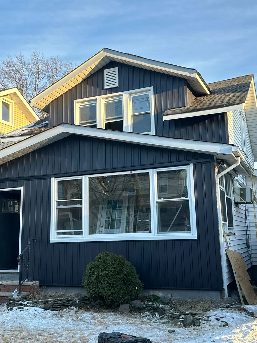 Finished home exterior in the Hudson Valley